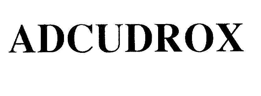 Mẫu nhãn hiệu ADCUDROX