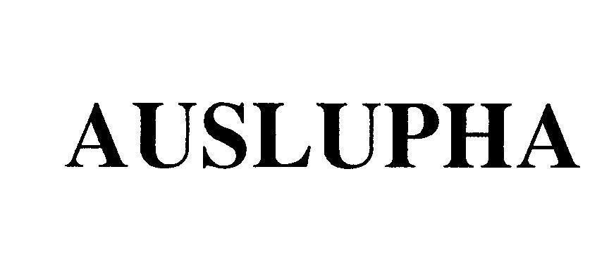 Mẫu nhãn hiệu AUSLUPHA
