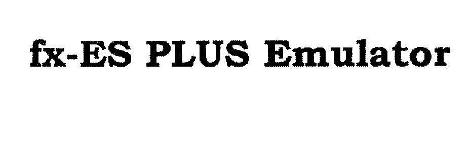 Mẫu nhãn hiệu fx-ES PLUS Emulator