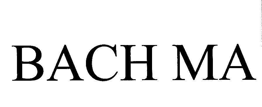 Mẫu nhãn hiệu BACH MA