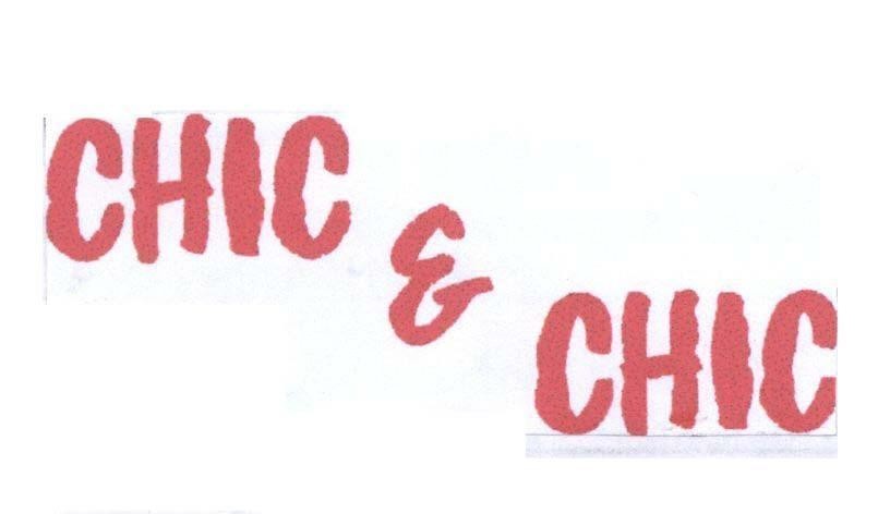 Mẫu nhãn hiệu CHIC & CHIC