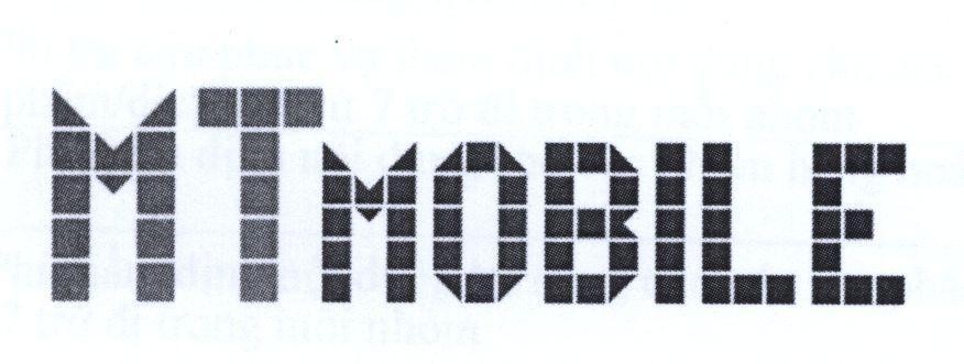 Mẫu nhãn hiệu MTMOBILE MT MOBILE