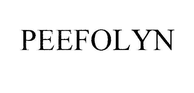 Mẫu nhãn hiệu PEEFOLYN