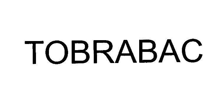 Mẫu nhãn hiệu TOBRABAC