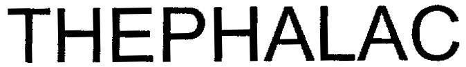 Mẫu nhãn hiệu THEPHALAC