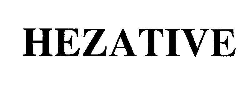 Mẫu nhãn hiệu HEZATIVE