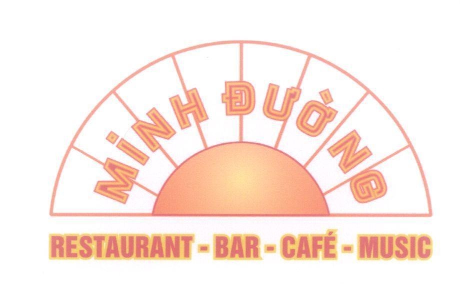 Mẫu nhãn hiệu Minh Đường RESTAURANT - BAR - Café - MUSIC