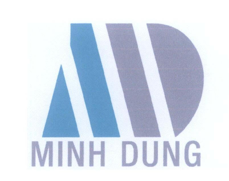 Mẫu nhãn hiệu MD AD MINH DUNG