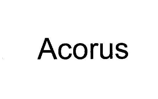 Mẫu nhãn hiệu Acorus