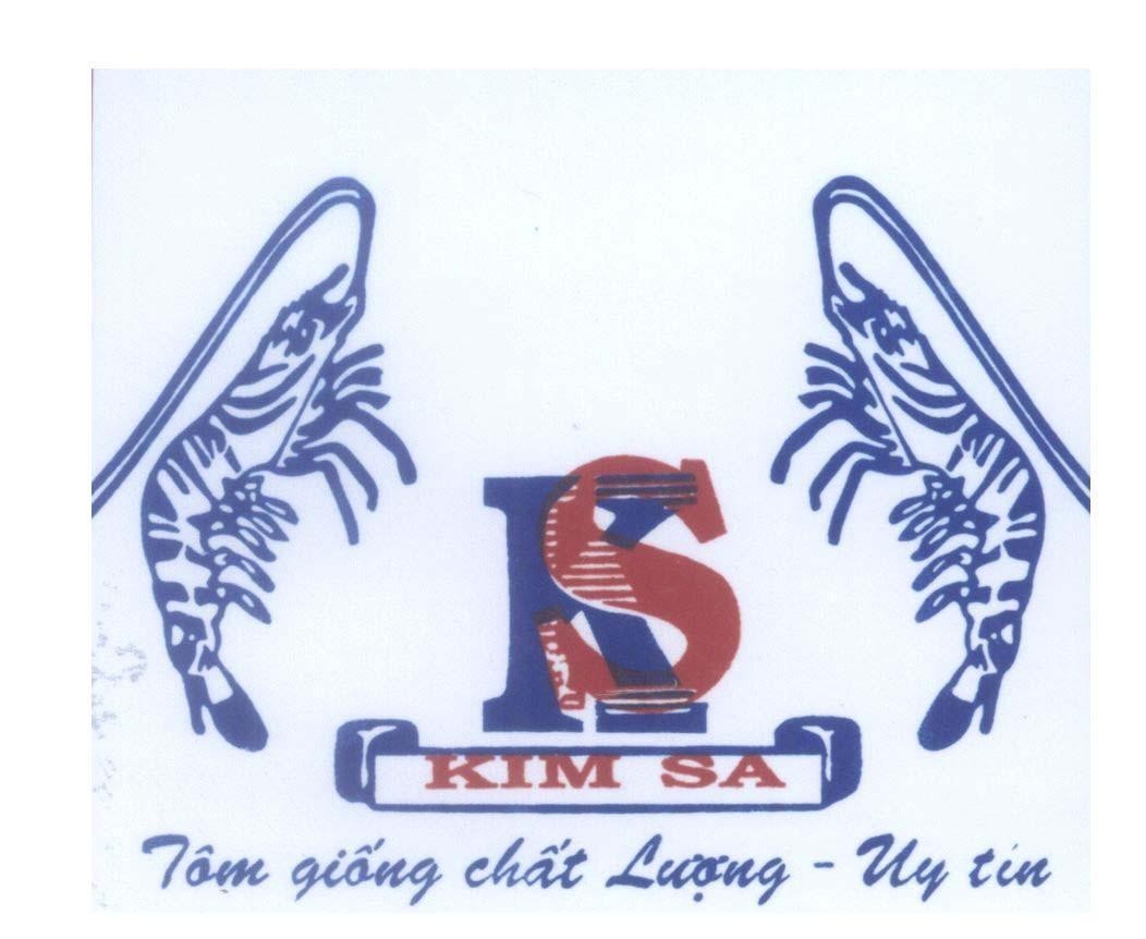 Mẫu nhãn hiệu KS K S KIM SA Tôm giống chất lượng - uy tín