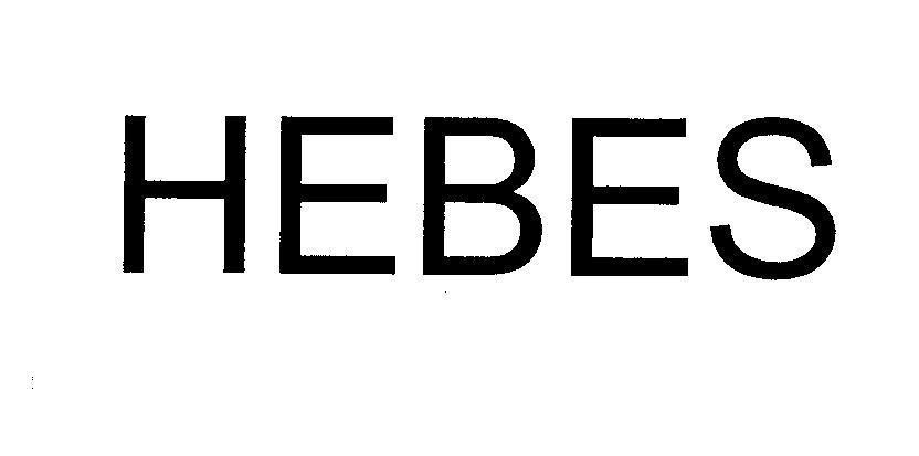 Mẫu nhãn hiệu HEBES