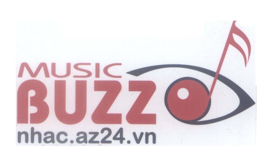 Mẫu nhãn hiệu MUSIC BUZZ nhac.az24.vn