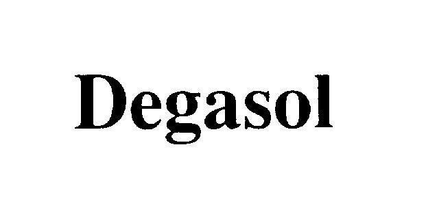 Mẫu nhãn hiệu Degasol