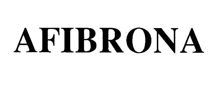 Mẫu nhãn hiệu AFIBRONA