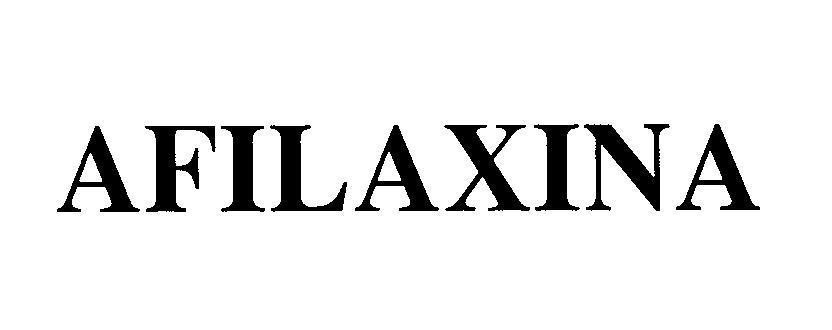 Mẫu nhãn hiệu AFILAXINA