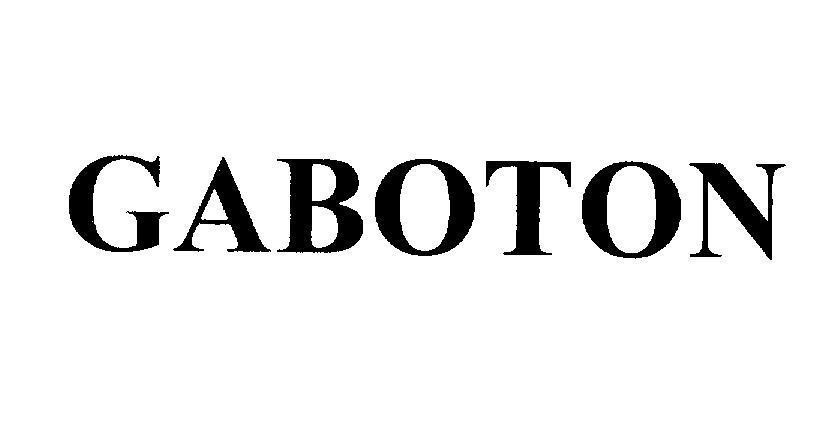 Mẫu nhãn hiệu GABOTON