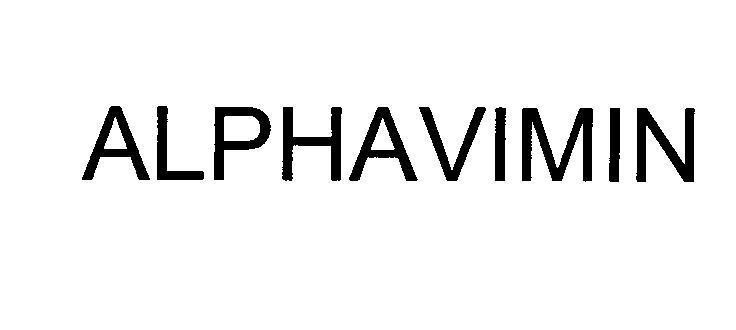 Mẫu nhãn hiệu ALPHAVIMIN
