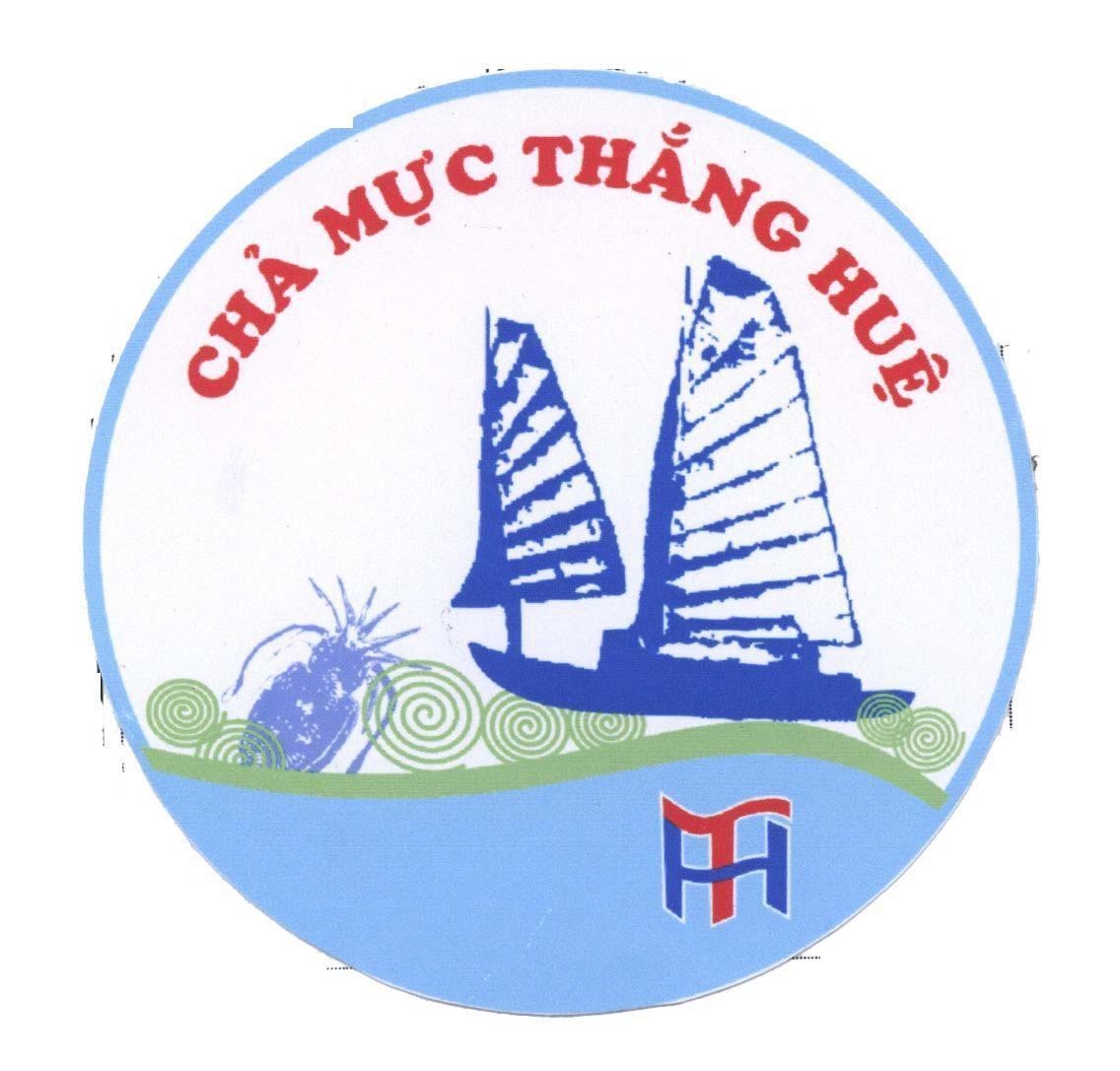 Mẫu nhãn hiệu Chả Mực Thắng Huệ TH T H