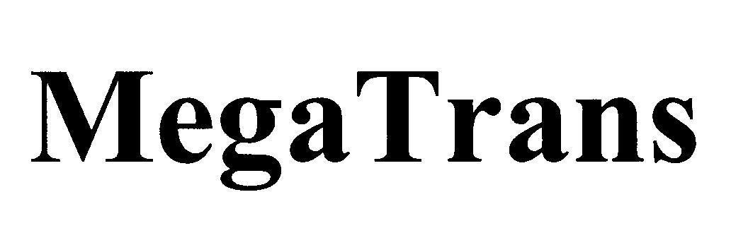 Mẫu nhãn hiệu MegaTrans