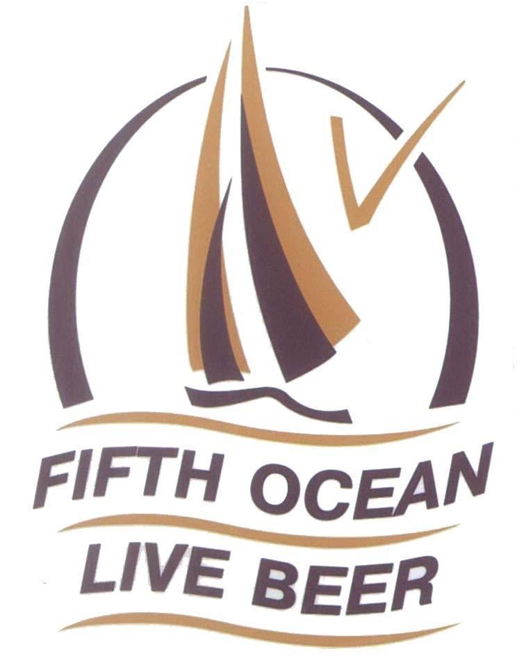 Mẫu nhãn hiệu V FIFTH OCEAN LIVE BEER