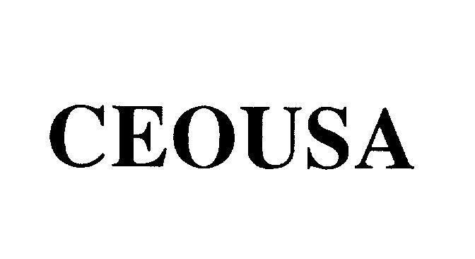 Mẫu nhãn hiệu CEOUSA