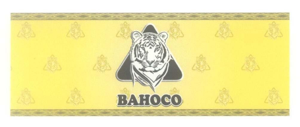 Mẫu nhãn hiệu BAHOCO