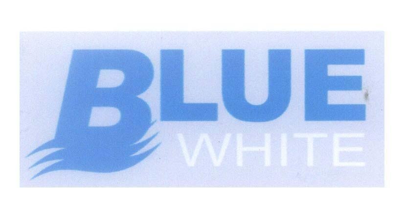 Mẫu nhãn hiệu BLUE & WHITE