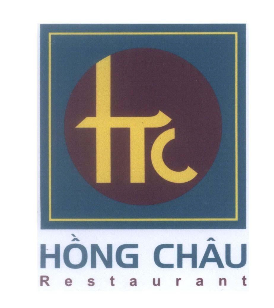 Mẫu nhãn hiệu hc Hồng Châu Restaurant