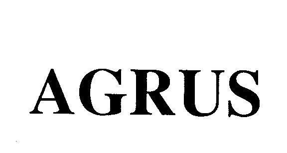 Mẫu nhãn hiệu AGRUS