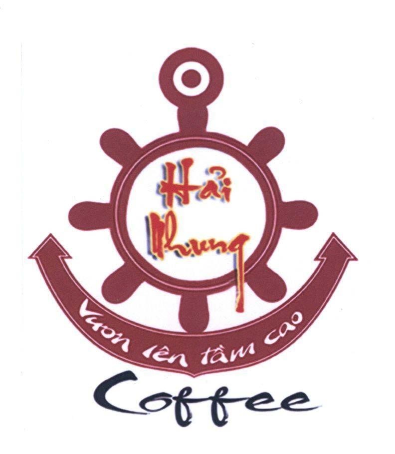 Mẫu nhãn hiệu Hải Nhung Vươn lên tầm cao Coffee