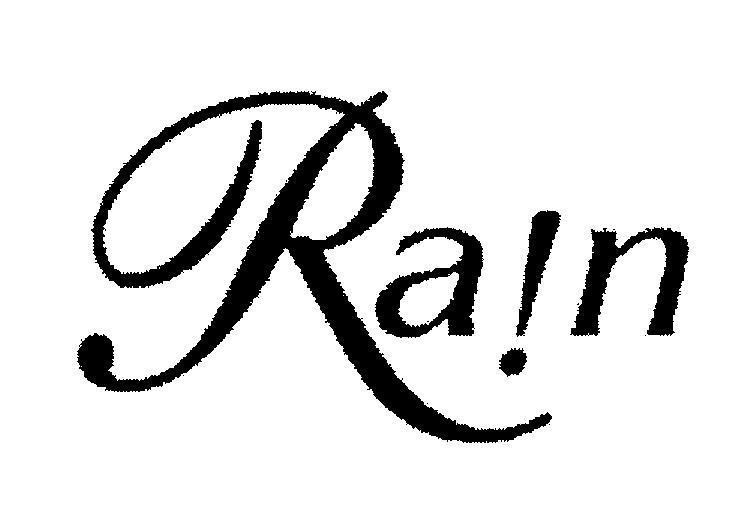 Mẫu nhãn hiệu Rain Ra n