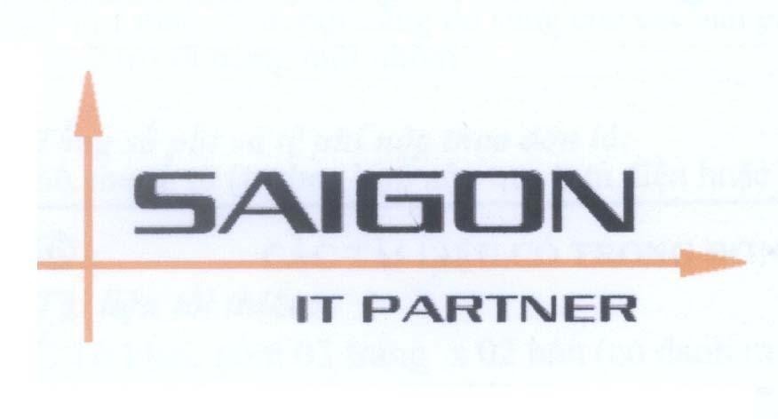 Mẫu nhãn hiệu SAIGON IT PARTNER