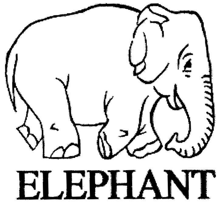 Mẫu nhãn hiệu ELEPHANT