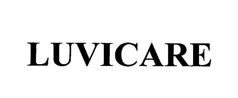 Mẫu nhãn hiệu LUVICARE