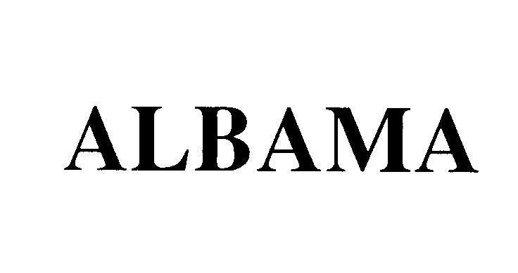 Mẫu nhãn hiệu ALBAMA