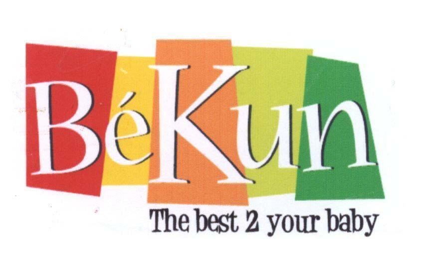 Mẫu nhãn hiệu BéKun The best 2 your baby