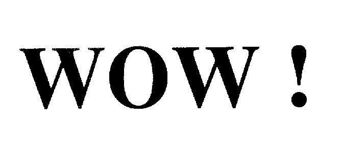 Mẫu nhãn hiệu WOW !