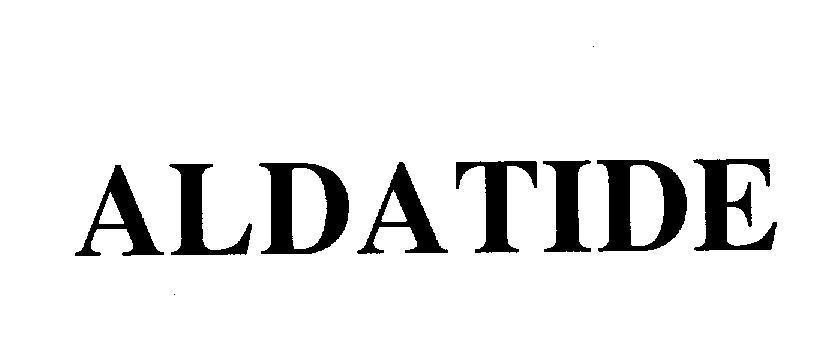 Mẫu nhãn hiệu ALDATIDE