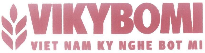 Mẫu nhãn hiệu VIKYBOMI VIET NAM KY NGHE BOT MI