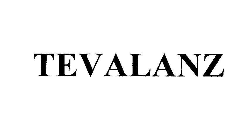 Mẫu nhãn hiệu TEVALANZ