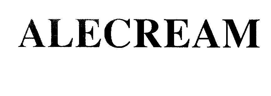 Mẫu nhãn hiệu ALECREAM