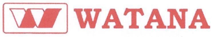 Mẫu nhãn hiệu W WATANA