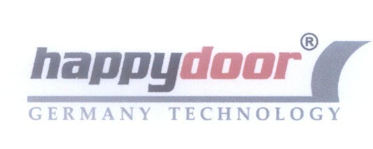 Mẫu nhãn hiệu happydoor GERMANY TECHNOLOGY