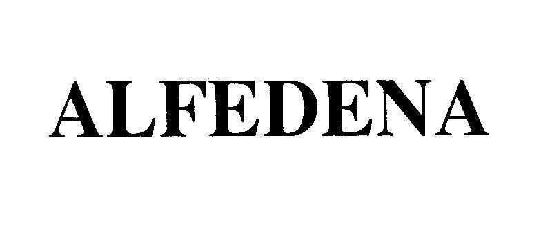 Mẫu nhãn hiệu ALFEDENA