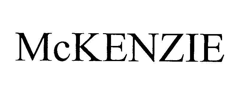 Mẫu nhãn hiệu McKENZIE