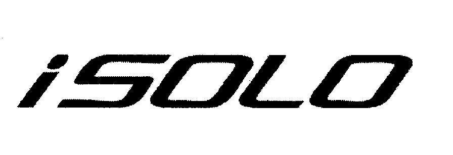 Mẫu nhãn hiệu iSOLO
