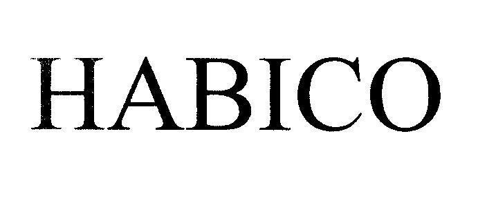 Mẫu nhãn hiệu HABICO
