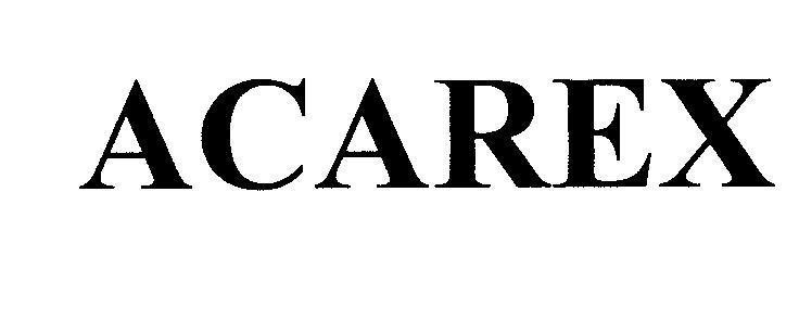 Mẫu nhãn hiệu ACAREX