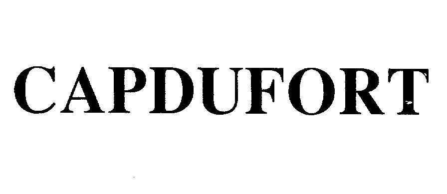 Mẫu nhãn hiệu CAPDUFORT