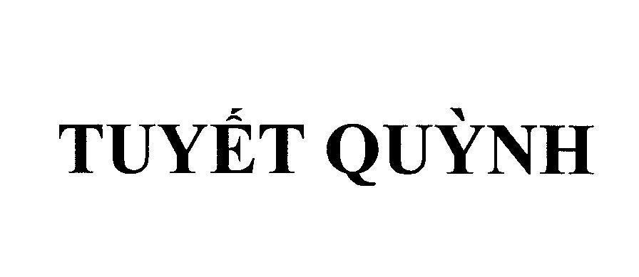 Mẫu nhãn hiệu Tuyết Quỳnh